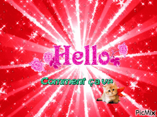 Hello - 免费动画 GIF