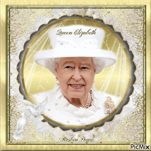 Queen Elizabeth - Darmowy animowany GIF
