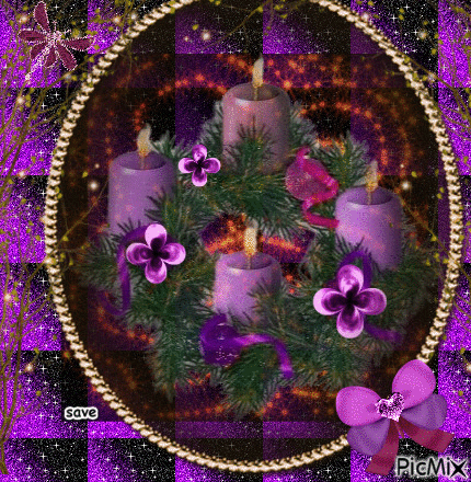 corona violeta - Бесплатный анимированный гифка