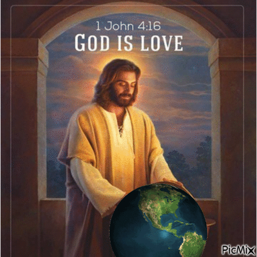 God Is Love - GIF animé gratuit