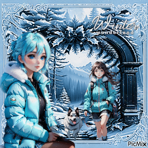 Winter-Manga - 無料のアニメーション GIF