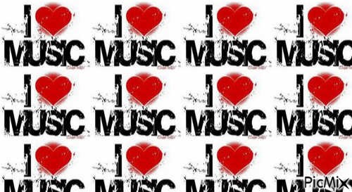 i love musicCc - PNG gratuit