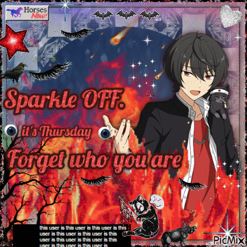 sparkle off! - 免费动画 GIF