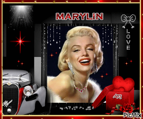 Marylin 8 - GIF animasi gratis