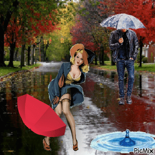 eső - Ingyenes animált GIF