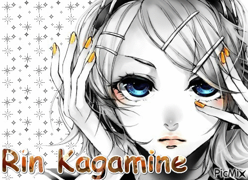 Rin Kagamine - GIF animate gratis
