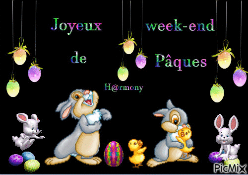 Pâques - Bezmaksas animēts GIF