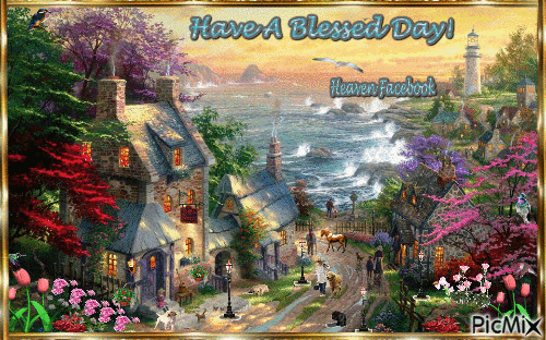 Have A Blessed Day! - GIF animasi gratis