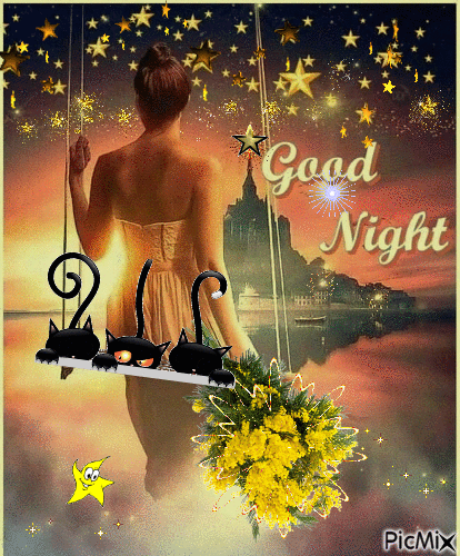 Good Night - Dobranoc - Gratis geanimeerde GIF