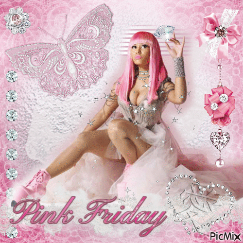 Pink Friday - GIF animé gratuit