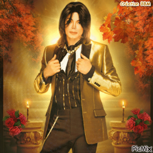 Michael Jackson par BBM - Nemokamas animacinis gif