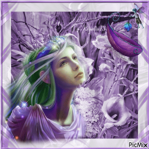 -Purple fantasy- - Ilmainen animoitu GIF
