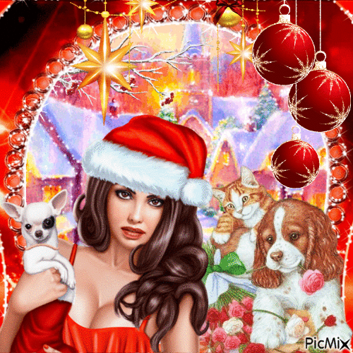 ☆☆MERRY CHRISTMAS ☆☆ - 無料のアニメーション GIF