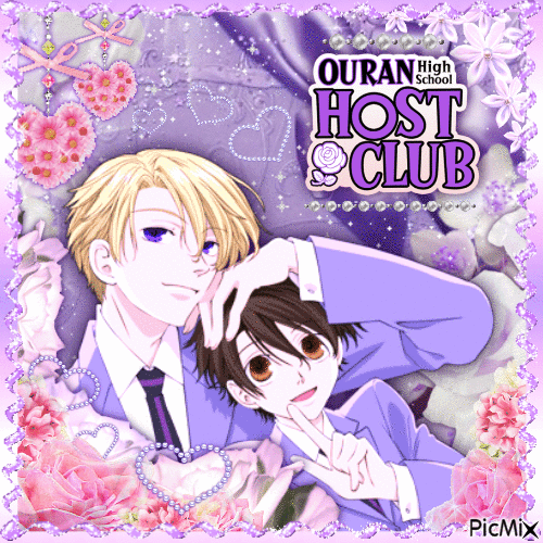 ･ﾟ: *✧ Ouran Highschool Host Club ✧*:･ﾟ - Ingyenes animált GIF