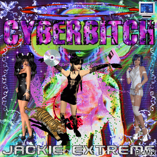 CYBERBITCH jackie extreme album - Δωρεάν κινούμενο GIF