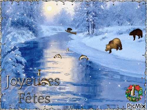 JOYEUSES  FÊTES...!!! - Free animated GIF