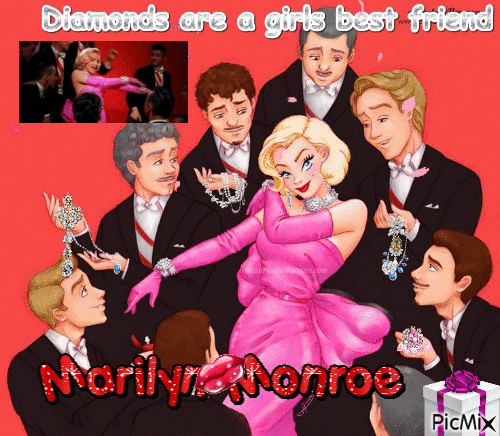 Diamonds Are A Girl's Best Friend - Gratis animeret GIF