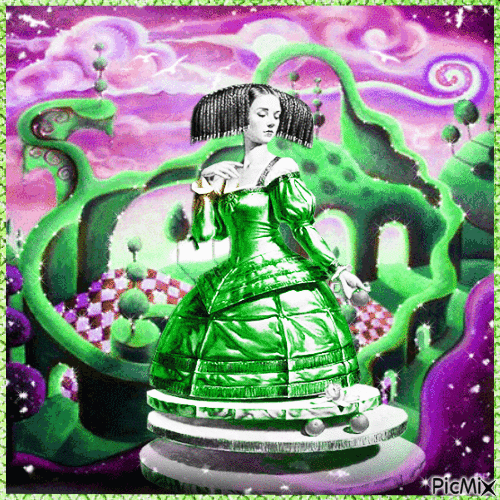 Purple and Green - 無料のアニメーション GIF