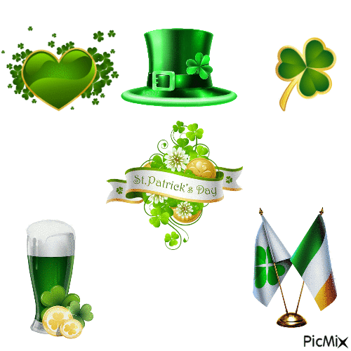 St Patrick - Ingyenes animált GIF