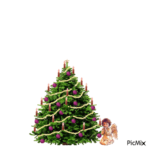 albero di natale - 免费动画 GIF
