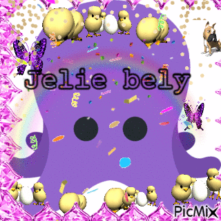 Jelly belly - GIF animado gratis