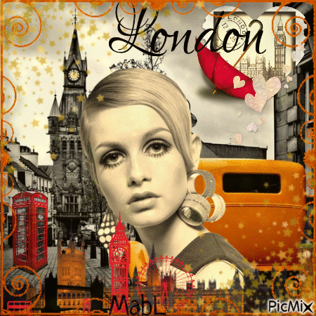 Vintage London - Ingyenes animált GIF