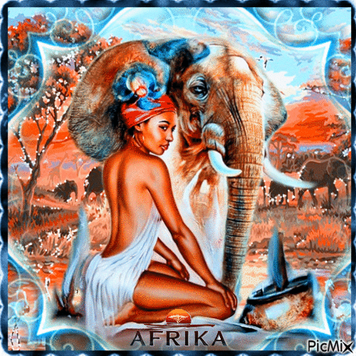 Afrique - Ilmainen animoitu GIF