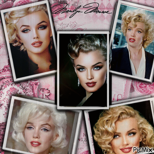 Marilyn Monroe - GIF animate gratis
