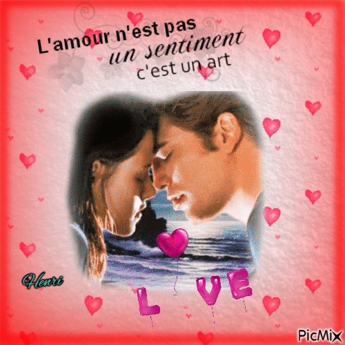 L'amour - Free animated GIF