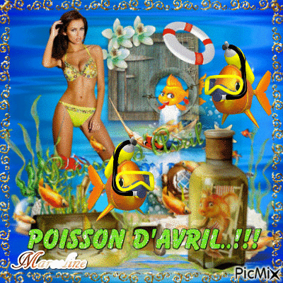 poisson d avril - Free animated GIF