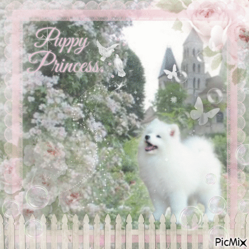 puppy princess 🏰 - GIF animé gratuit