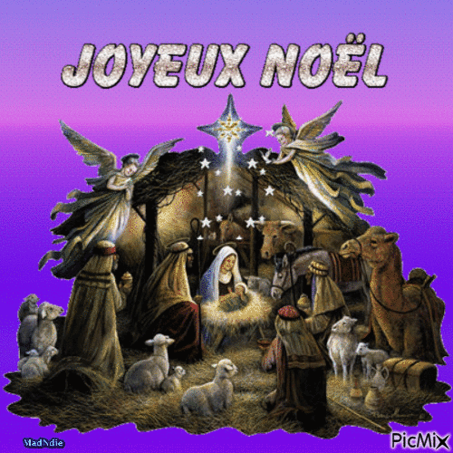joyeux noel - Animovaný GIF zadarmo