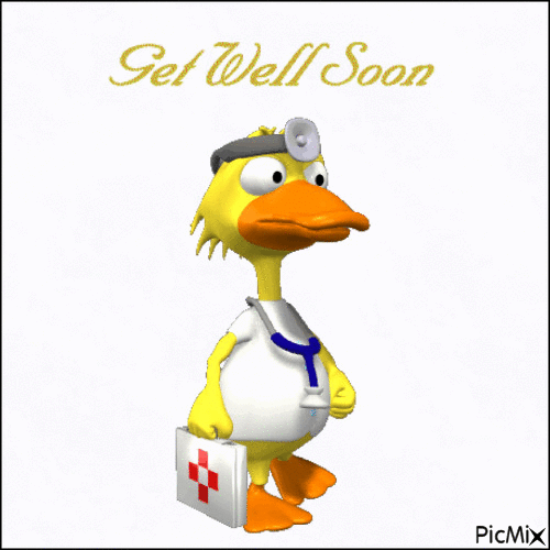 Get Well Soon - GIF animé gratuit