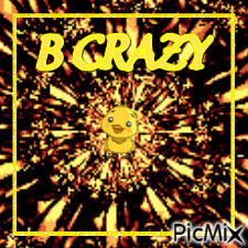 B CRAZY - Gratis animeret GIF