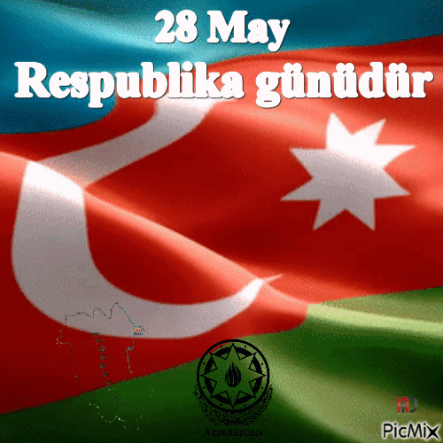 28 May Respublika günüdür. - Ingyenes animált GIF