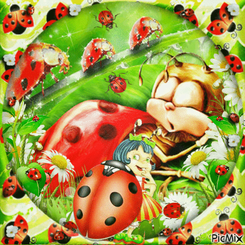 Ladybug - Бесплатни анимирани ГИФ