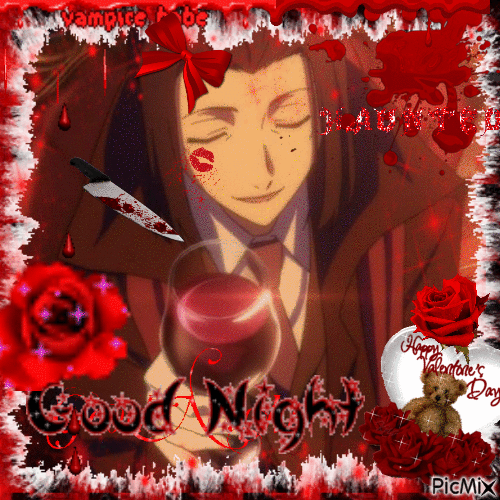 mori good night - Безплатен анимиран GIF