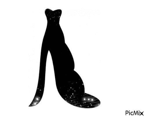 Black prom dress - Besplatni animirani GIF