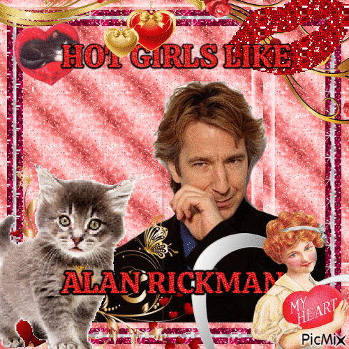 Alan Rickman - Free animated GIF