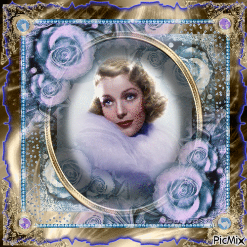 Loretta Young, Actrice américaine - 免费动画 GIF