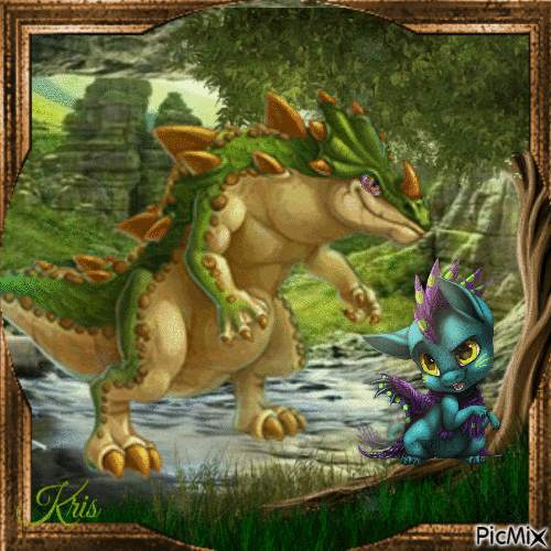 La tanière du dragon - Nemokamas animacinis gif