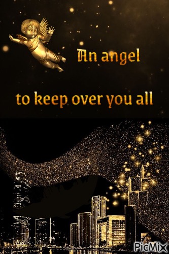 angel to keep over you all - png ฟรี