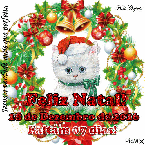 Feliz Natal 18/12/2016 - Δωρεάν κινούμενο GIF