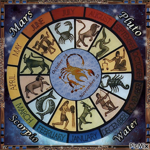 Signes du Zodiaque - Contest - Бесплатный анимированный гифка