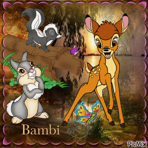 Bambi - Ingyenes animált GIF