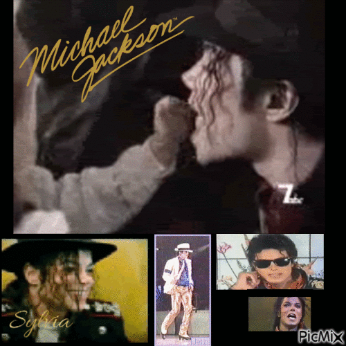 Michael Jackson! - Animovaný GIF zadarmo