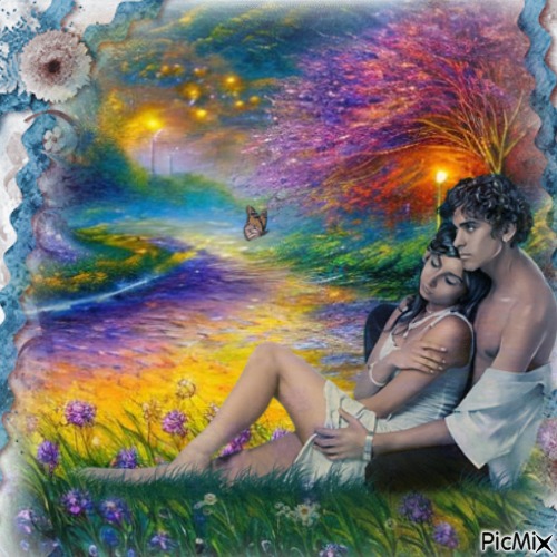 couple in love - δωρεάν png