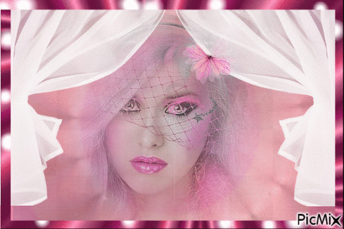 pink woman - GIF เคลื่อนไหวฟรี