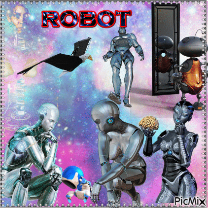 ROBOT - GIF animé gratuit