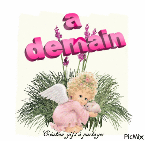 A demain - Free animated GIF